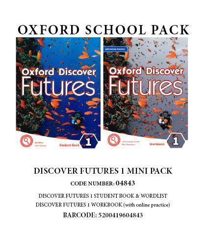 OXFORD DISCOVER FUTURES 1 MINI PACK (SB+ WB (+ONLINE) +WORDLIST) - 04843