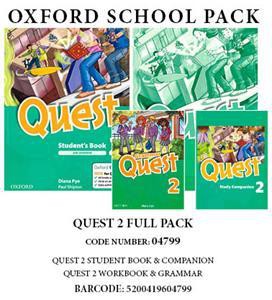 QUEST 2 FULL PACK (SB +WB + GRAMMAR +COMPANION)- 04799
