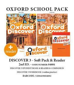 OXFORD DISCOVER 3 SOFT PACK (SB + WB & ONLINE PRACTICE + GRAMMAR + READER) - 04881