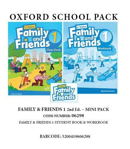 FAMILY AND FRIENDS 1 MINI PACK - 06298 2ND ED