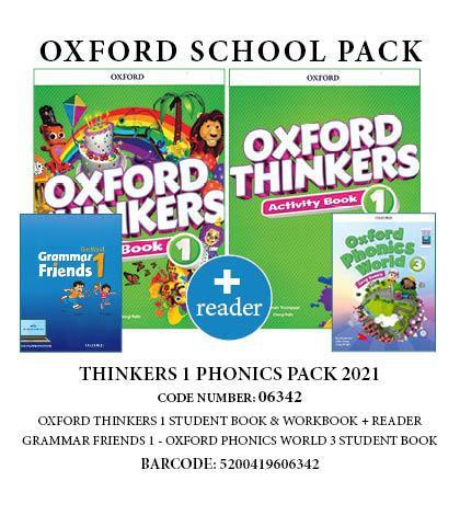 THINKERS 1 PHONICS PACK 2021 -06342