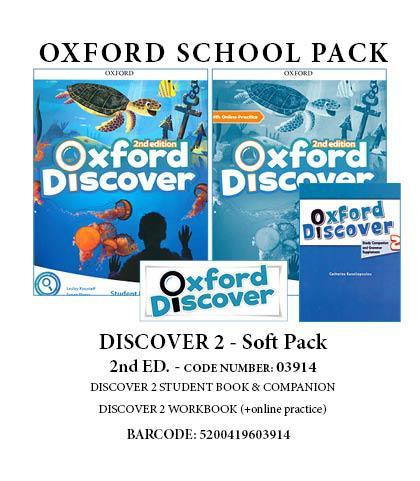 OXFORD DISCOVER 2 SOFT PACK (SB + WB & ONLINE PRACTICE + GRAMMAR + READER) - 03914