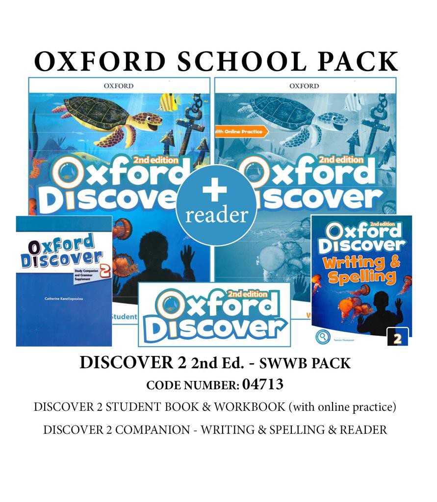 OXFORD DISCOVER 2 PACK - 04713