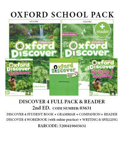 OXFORD DISCOVER 4 FULL PACK & READER - 03631 2ND ED