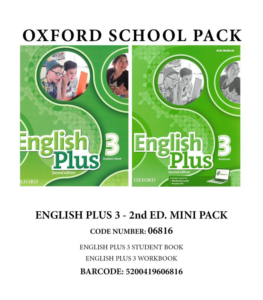 ENGLISH PLUS 3 MINI PACK - 06816 2ND ED