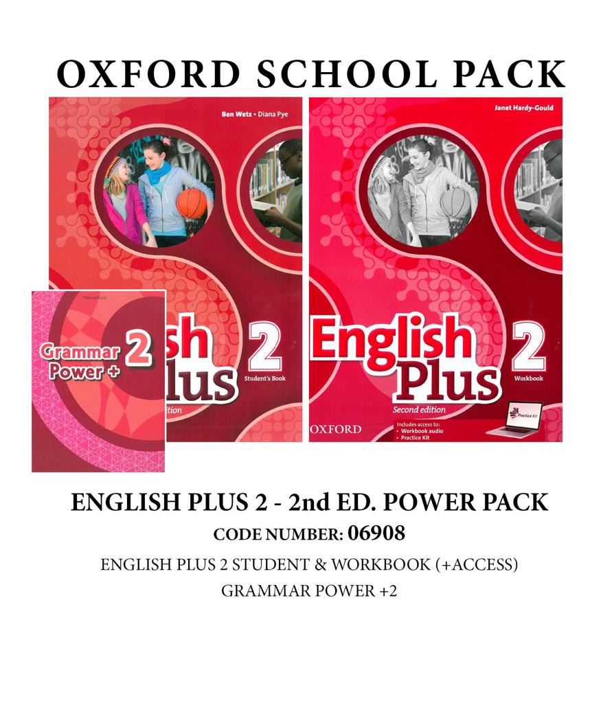 ENGLISH PLUS 2 POWER PACK - 06908 2ND ED