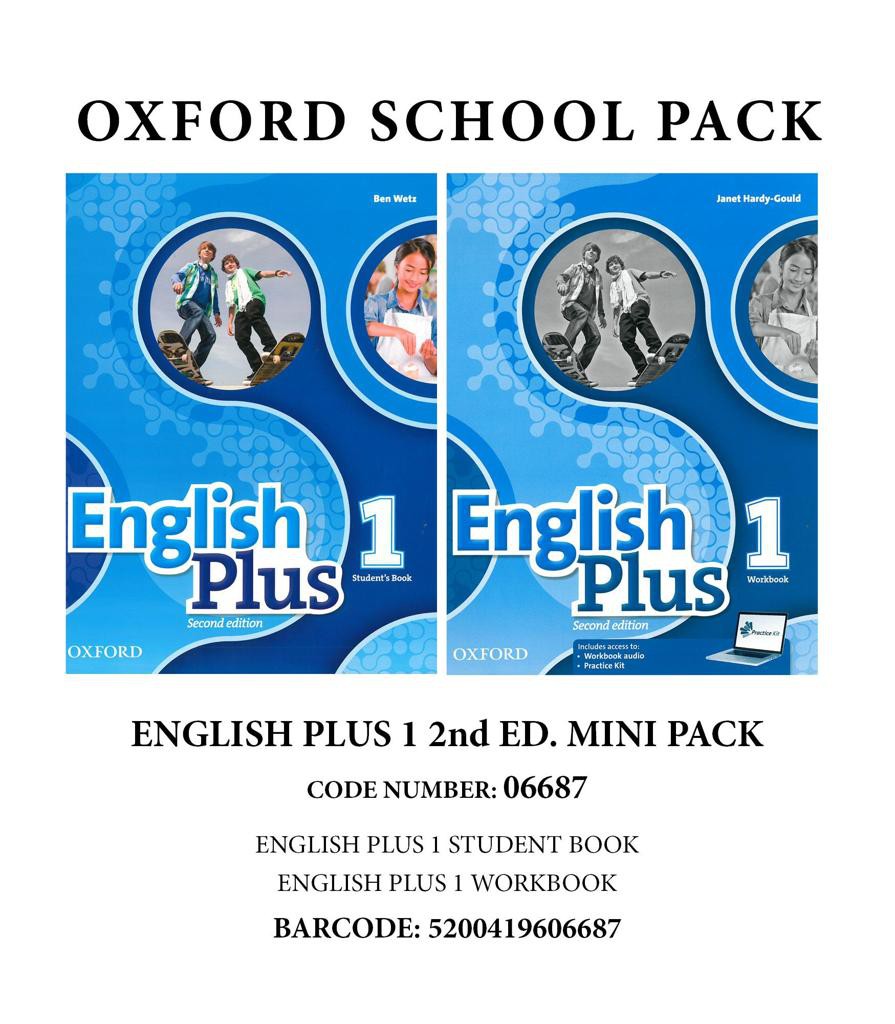ENGLISH PLUS 1 MINI PACK - 06687 2ND ED