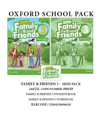 FAMILY AND FRIENDS 3 MINI PACK - 06618 2ND ED