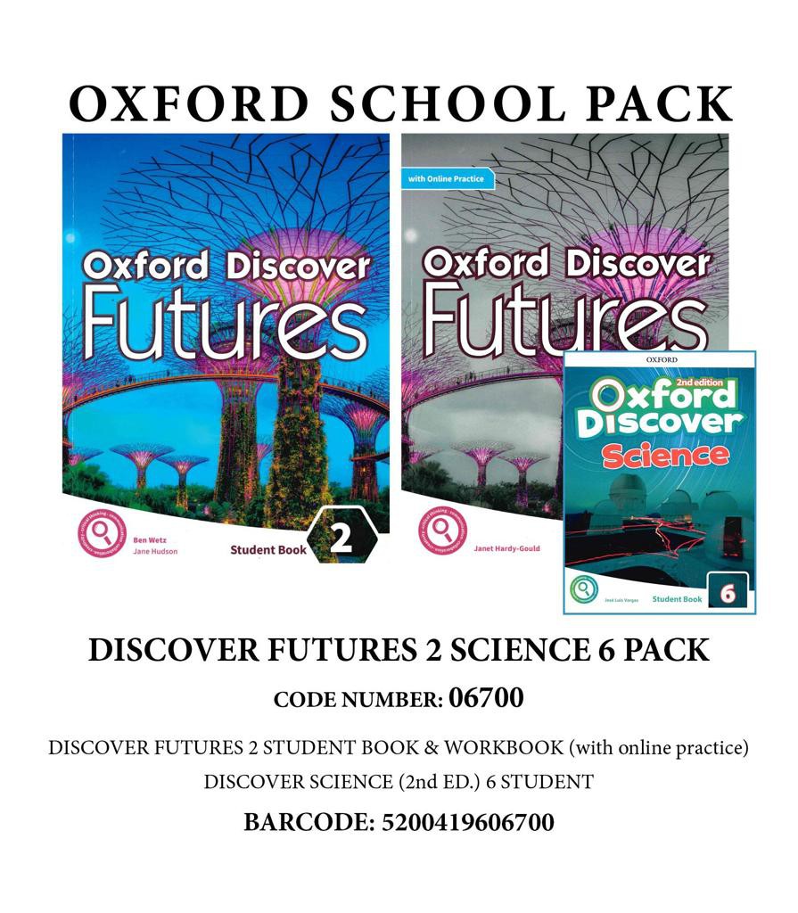 OXFORD DISCOVER FUTURES 2 SCIENCE 6 PACK - 06700