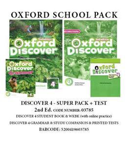 OXFORD DISCOVER 4 SUPER PACK + TESTS - 03785 2ND ED