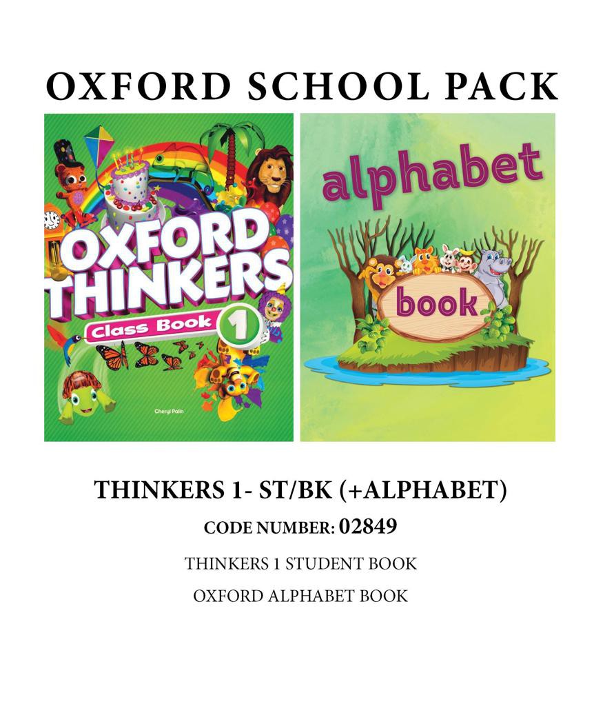 OXFORD THINKERS 1 CLASS BOOK + ALPHABET BOOK