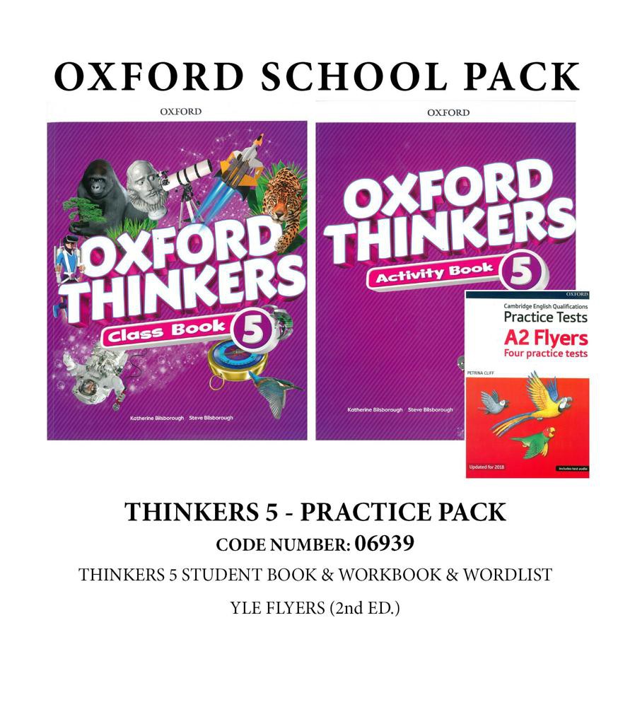 OXFORD THINKERS 5 PRACTICE PACK - 06939