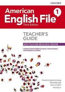 AMERICAN ENGLISH FILE 1 TCHR'S GUIDE (+ DIGITAL RESOURCES) 3RD ED