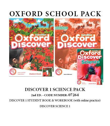 DISCOVER 1 2ND ED SCIENCE PACK - 07264