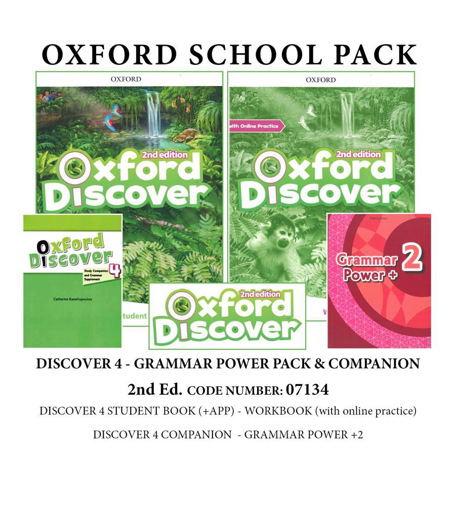 DISCOVER 4 2ND ED GRAMMAR POWER PACK (+ COMPANION) - 07134