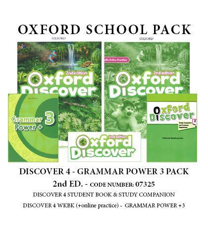 DISCOVER 4 2ND ED GRAMMAR POWER 3 PACK - 07325