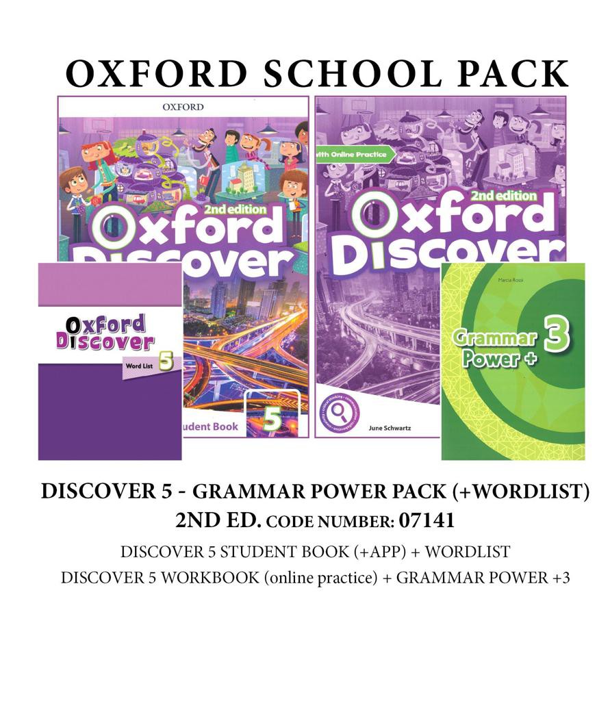 DISCOVER 5 2ND ED GRAMMAR POWER PACK (+ WORDLIST) - 07141
