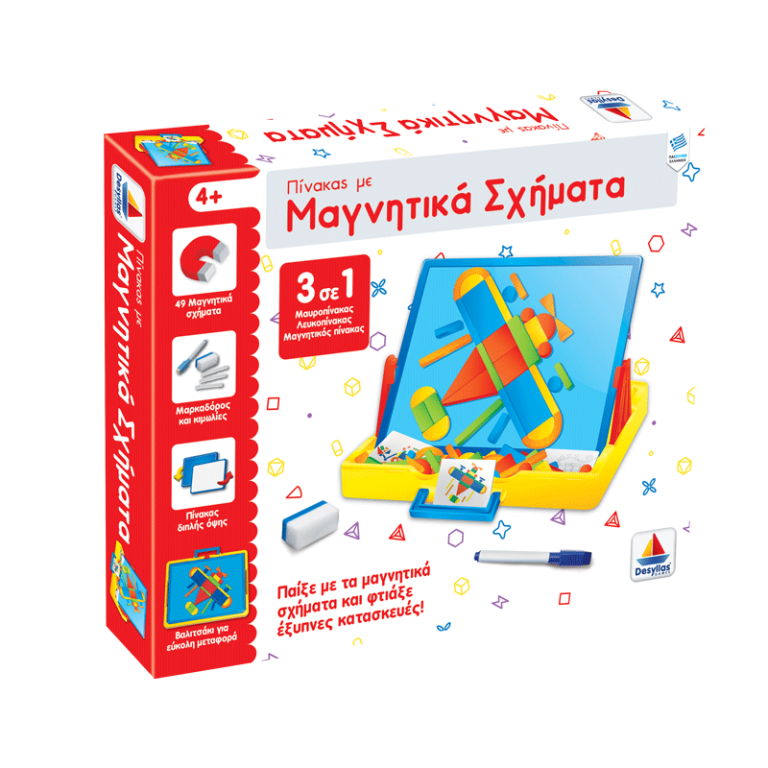 Πίνακας Με Μαγνητικά Σχήματα