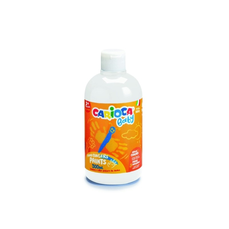 ΔΑΚΤΥΛΟΧΡΩΜΑΤΑ CARIOCA 500ml 01 WHITE
