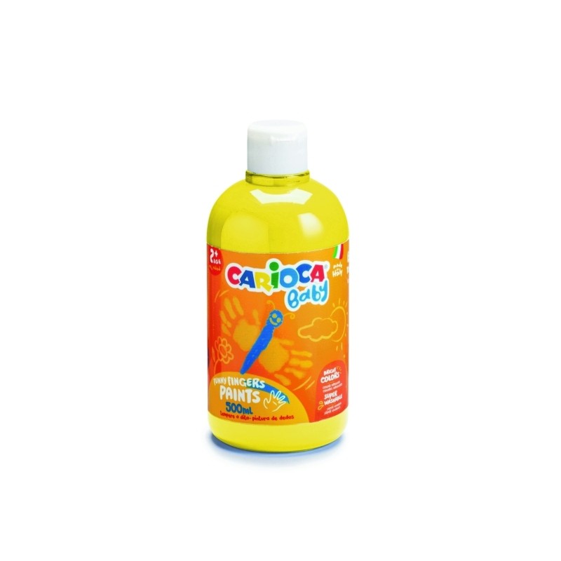 ΔΑΚΤΥΛΟΧΡΩΜΑΤΑ CARIOCA 500ml 03 PRIMARY YELLOW