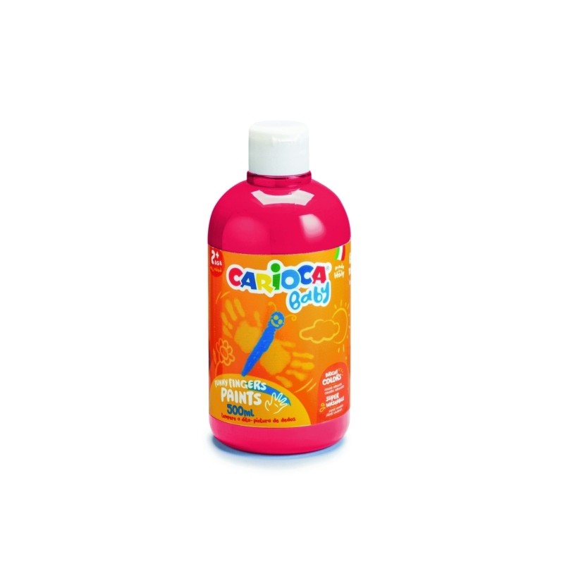ΔΑΚΤΥΛΟΧΡΩΜΑΤΑ CARIOCA 500ml 10 RED