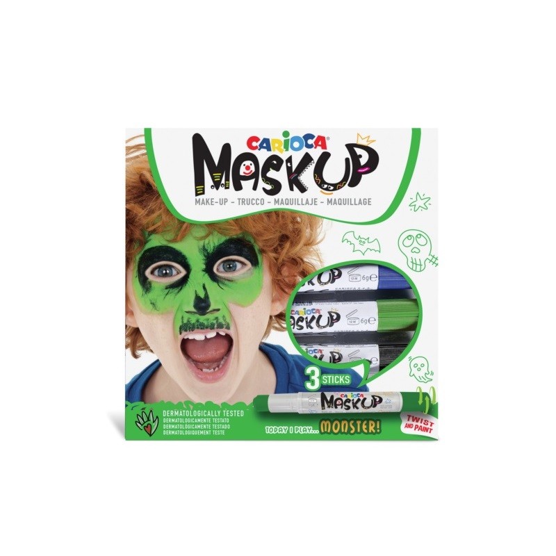 ΧΡΩΜΑΤΑ ΠΡΟΣΩΠΟΥ CARIOCA MASK UP/ 3 MONSTER 43051