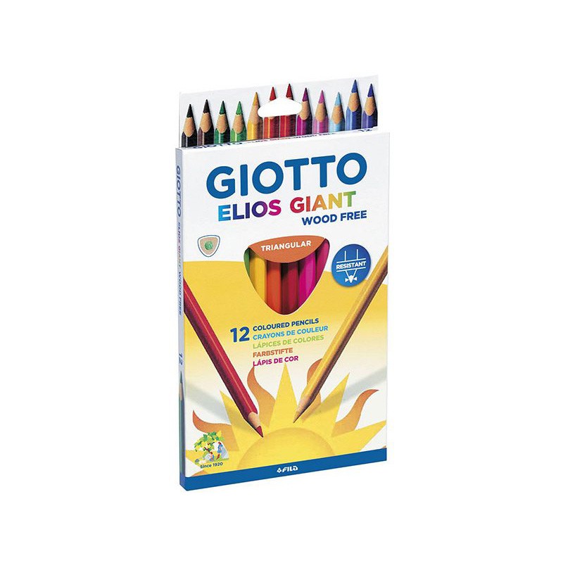 ΞΥΛΟΜΠΟΓΙΕΣ GIOTTO ELIOS GIANT 221500 12 ΤΕΜΑΧΙΩΝ ΧΟΝΔΡΕΣ