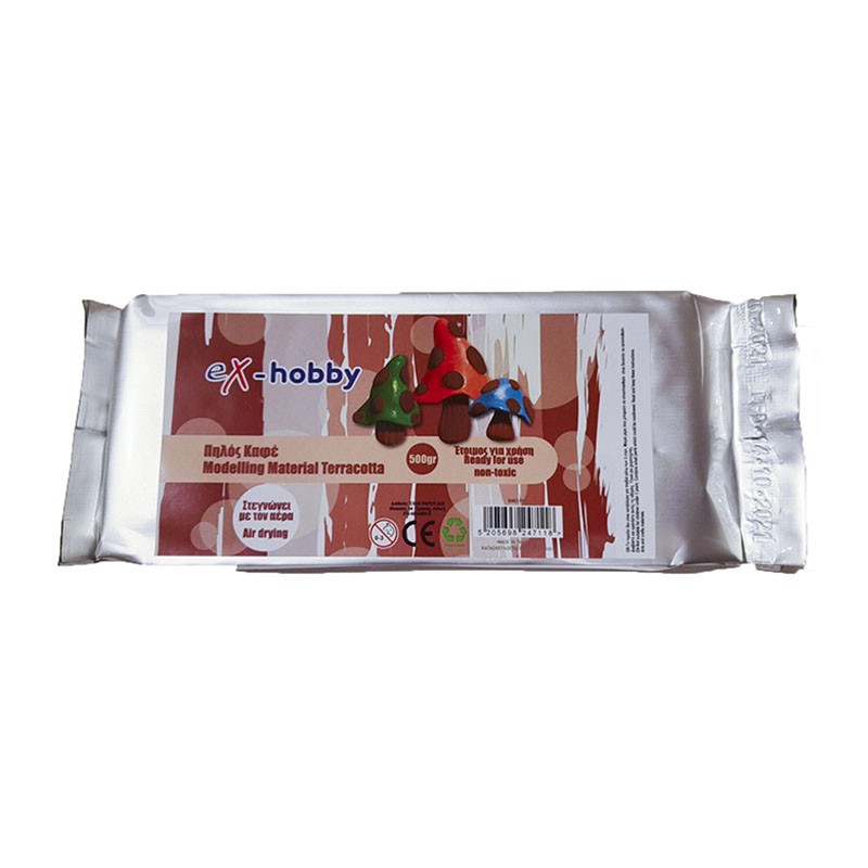 ΠΗΛΟΣ ex-HOBBY 500gr TERRACOTTA