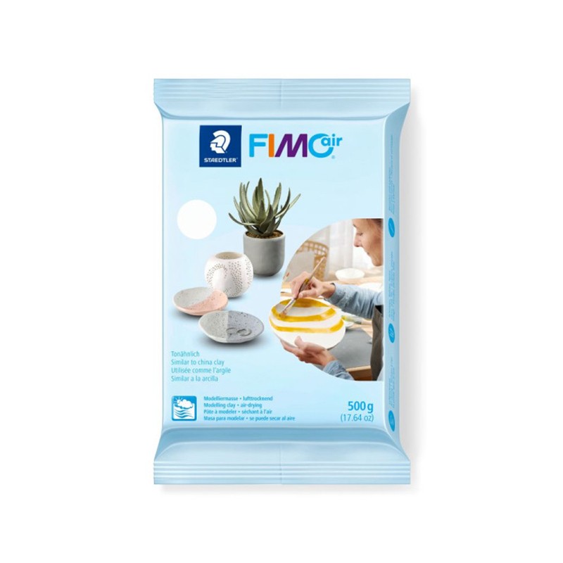 ΠΗΛΟΣ STAEDTLER 500gr FIMO BASIC 8100-0 ΛΕΥΚΟΣ