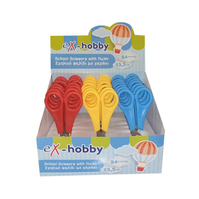 ΨΑΛΙΔΙΑ eX-HOBBY ΣΧΟΛΙΚΑ 13,5cm ΜΕ ΧΑΡΑΚΑ 402413