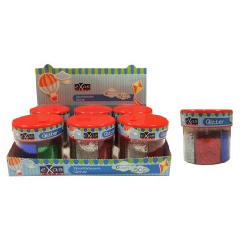 ΧΡΥΣΟΣΚΟΝΗ ex-HOBBY 6 ΧΡΩΜΑΤΑ 50gr ΑΛΑΤΙΕΡΑ