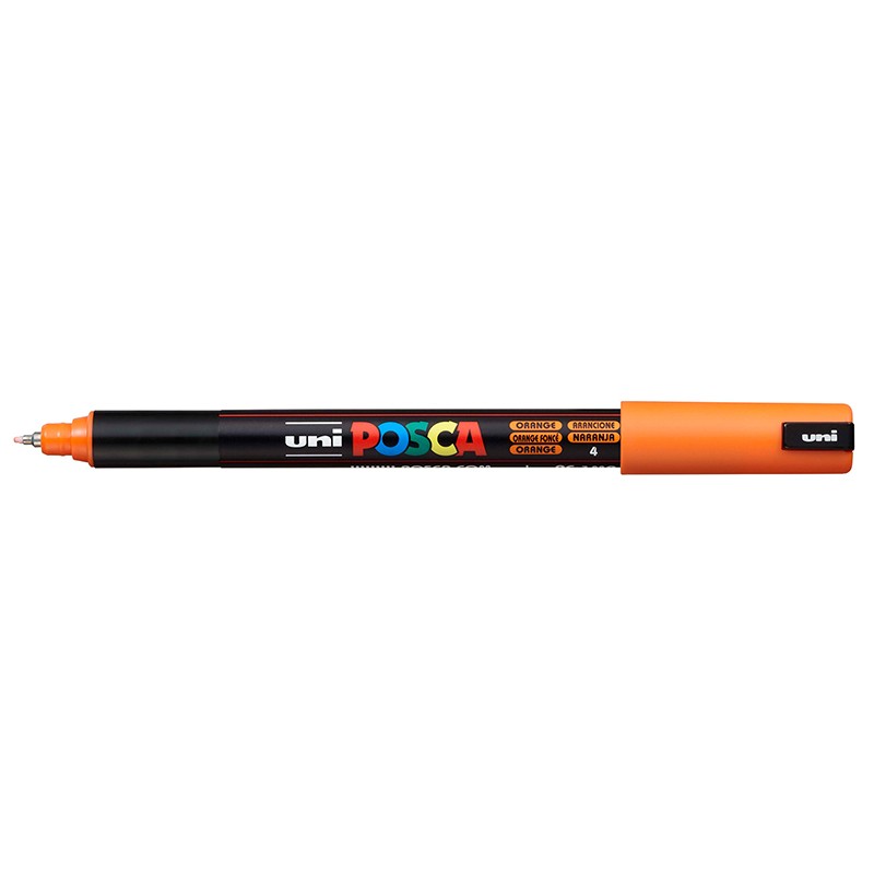 ΜΑΡΚΑΔΟΡΟΙ UNI POSCA  PC-1MR EXTRA FINE ORANGE