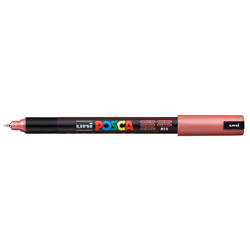 ΜΑΡΚΑΔΟΡΟΙ UNI POSCA  PC-1MR EXTRA FINE METALLIC RED