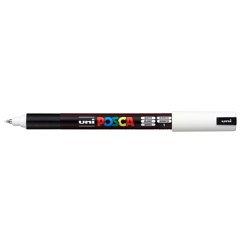 ΜΑΡΚΑΔΟΡΟΙ UNI POSCA  PC-1MR EXTRA FINE WHITE