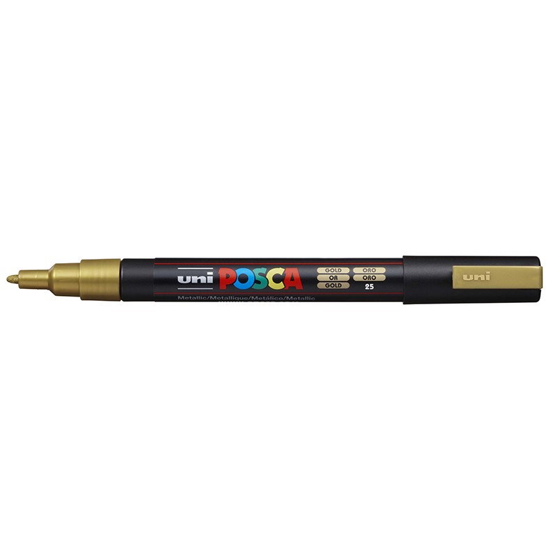 ΜΑΡΚΑΔΟΡΟΙ UNI POSCA  PC-3M FINE GOLD