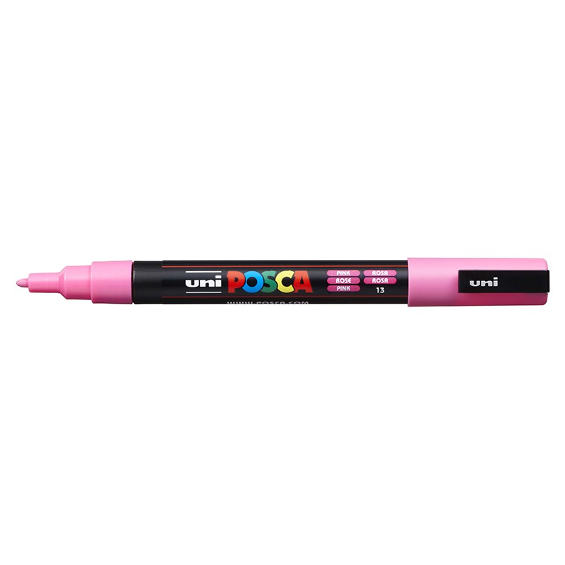 ΜΑΡΚΑΔΟΡΟΙ UNI POSCA  PC-3M FINE PINK