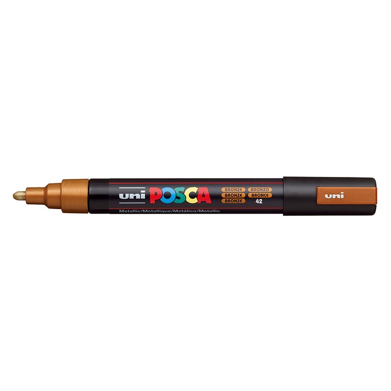 ΜΑΡΚΑΔΟΡΟΙ UNI POSCA  PC-5M MEDIUM BRONZE