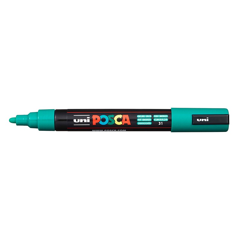 ΜΑΡΚΑΔΟΡΟΙ UNI POSCA  PC-5M MEDIUM EMERALD GREEN