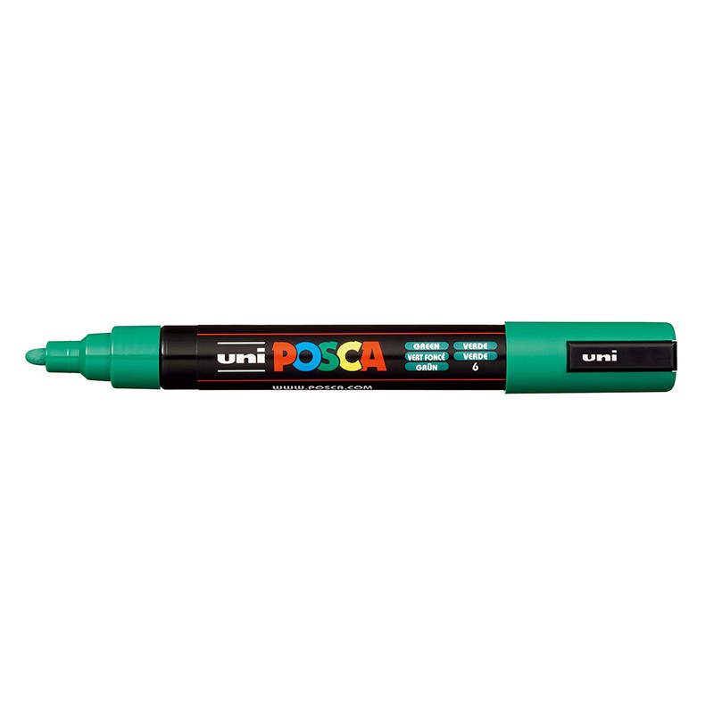 ΜΑΡΚΑΔΟΡΟΙ UNI POSCA  PC-5M MEDIUM GREEN
