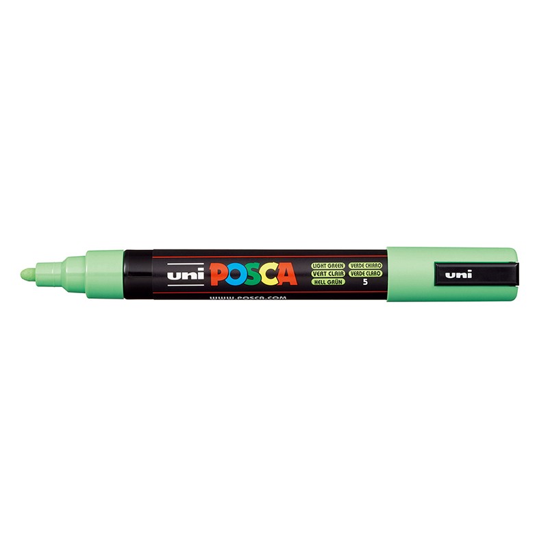 ΜΑΡΚΑΔΟΡΟΙ UNI POSCA  PC-5M MEDIUM LIGHT GREEN