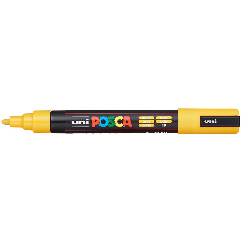 ΜΑΡΚΑΔΟΡΟΙ UNI POSCA  PC-5M MEDIUM OCHRE