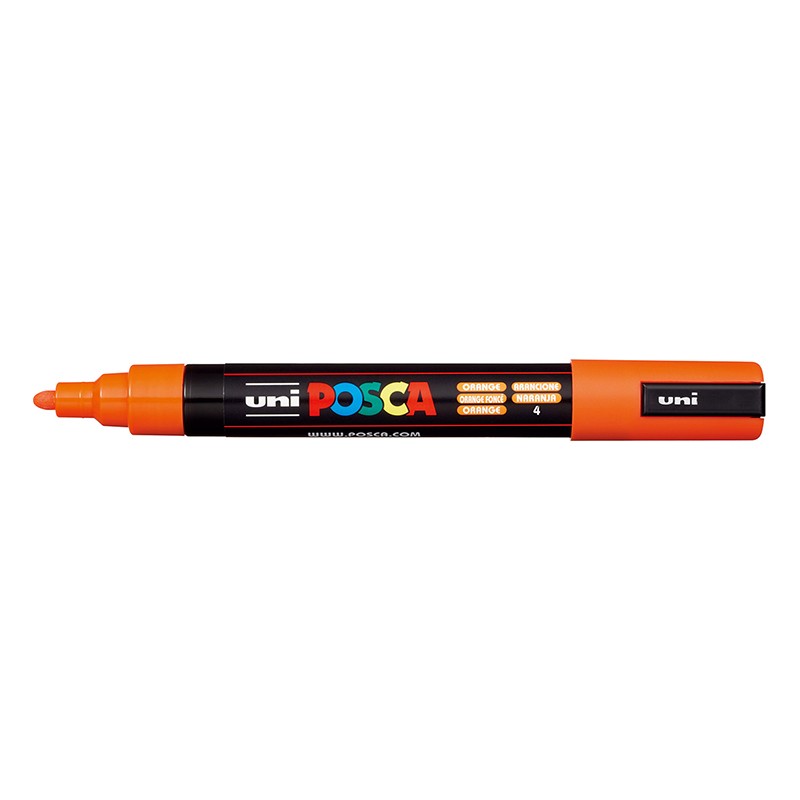 ΜΑΡΚΑΔΟΡΟΙ UNI POSCA  PC-5M MEDIUM ORANGE