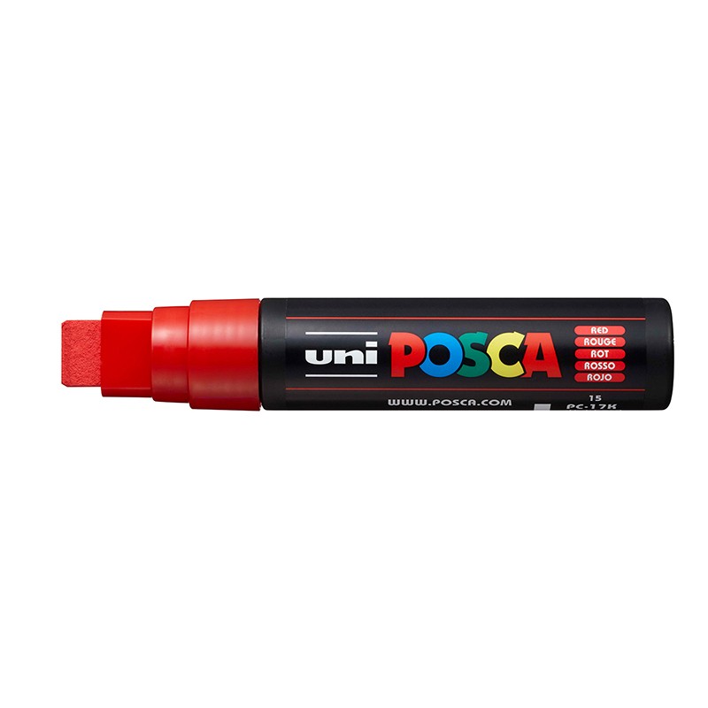 ΜΑΡΚΑΔΟΡΟΙ UNI POSCA PC-17K XLARGE RED