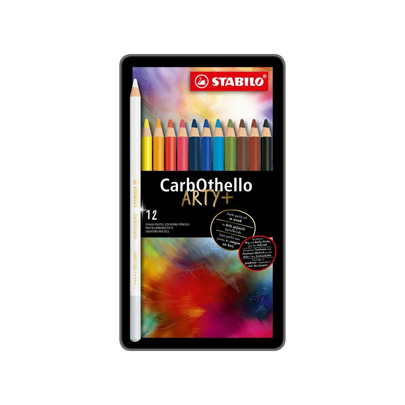 ΜΟΛΥΒΙΑ STABILO CARB 1412-6 12τεμ METAL