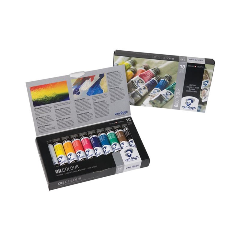 ΛΑΔΙΑ TALENS 20ml VAN GOGH BASIC SET 10τε 02820410