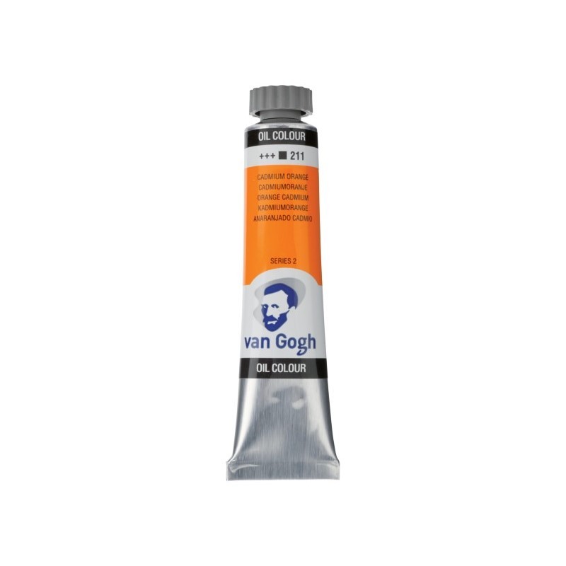 ΛΑΔΙΑ TALENS VAN GOGH  20ml 211 CADMIUM ORANGE
