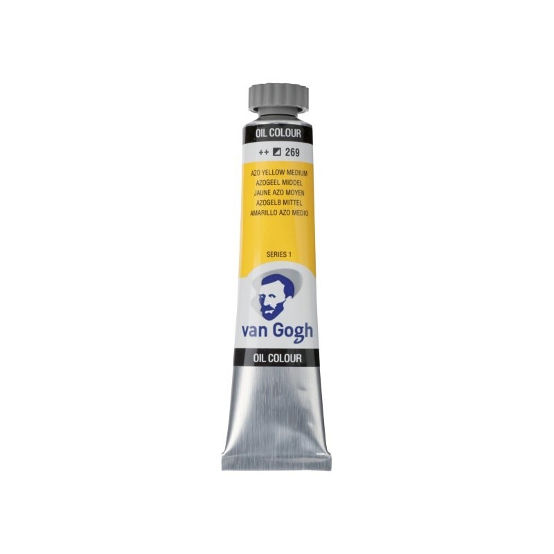 ΛΑΔΙΑ TALENS VAN GOGH  20ml 269 AZO YELLOW ΜΕDΙUΜ
