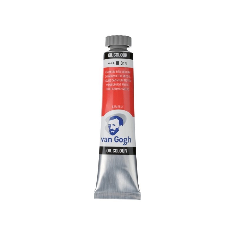 ΛΑΔΙΑ TALENS VAN GOGH  20ml 314 CADMIUM RED ΜΕDΙUΜ