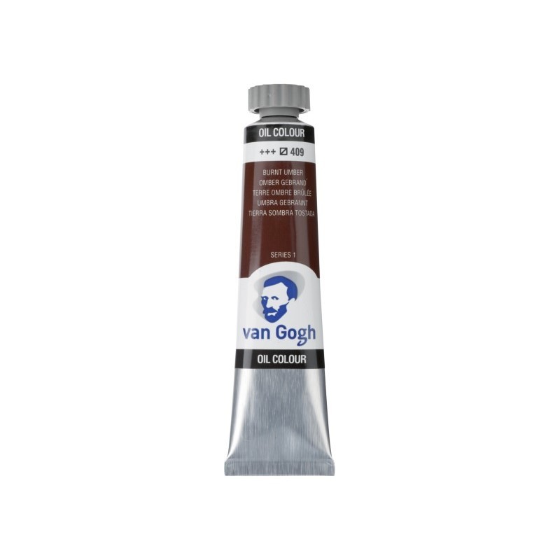 ΛΑΔΙΑ TALENS VAN GOGH  20ml 409 BURNT UMBER