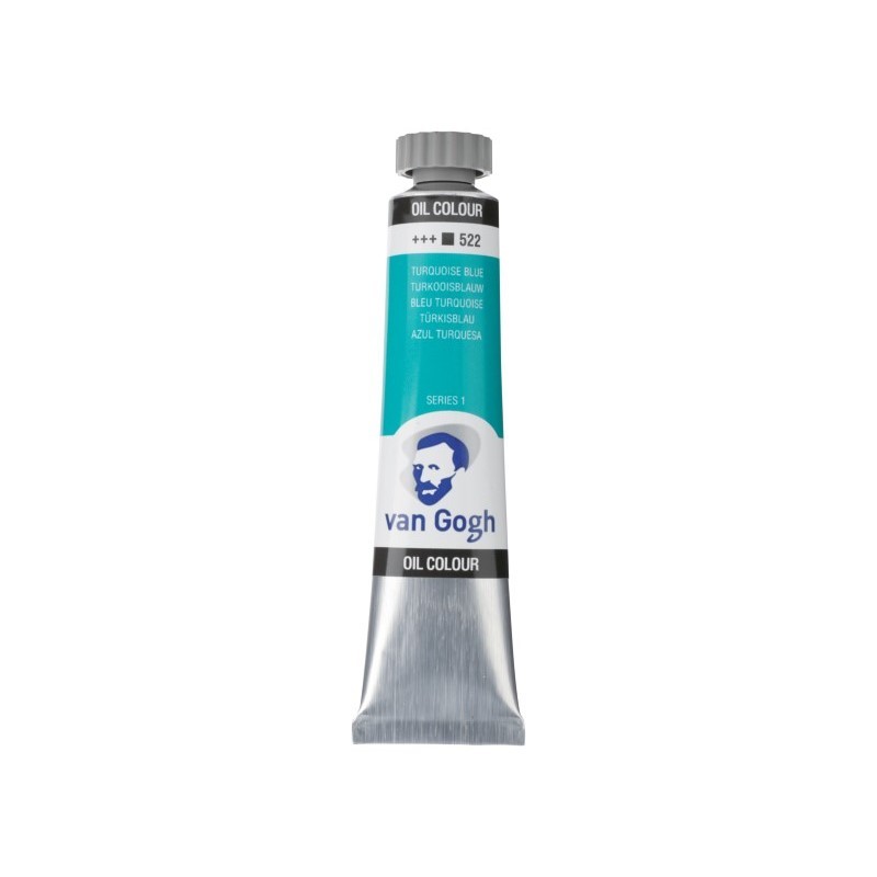 ΛΑΔΙΑ TALENS VAN GOGH  20ml 522 TURQUOISE BLUE